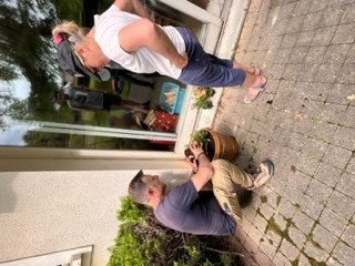 Fleurissement de notre établissement