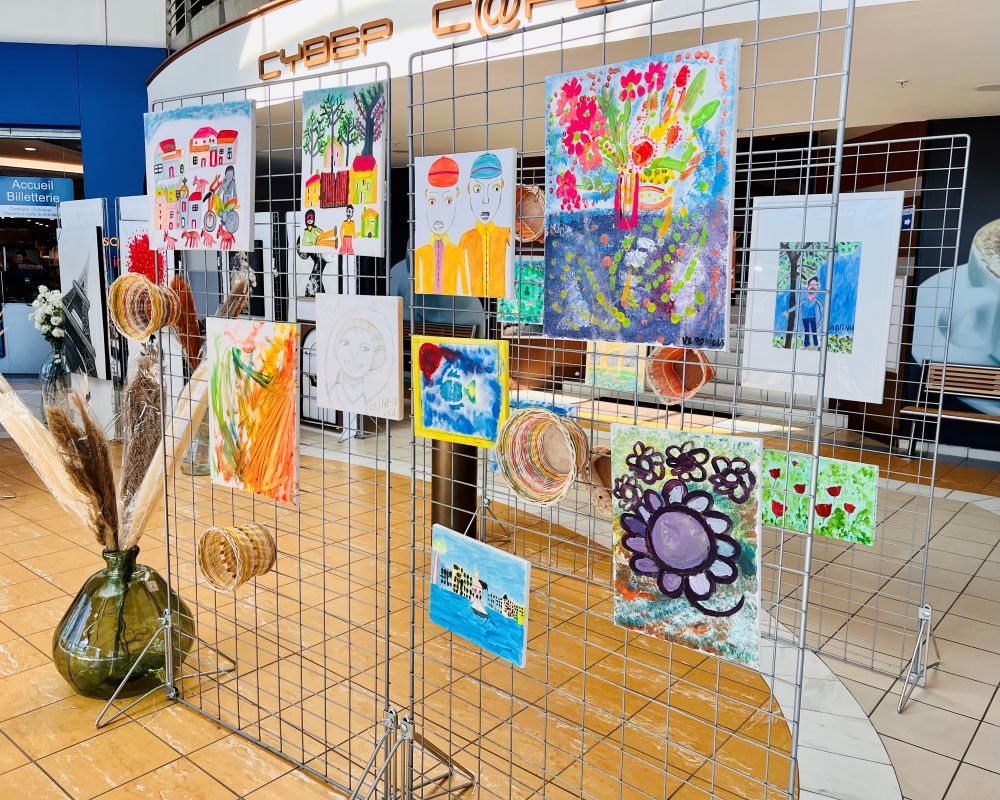 Découvrez les peintures des résidents de la Maison Perce-Neige-Pyrénées