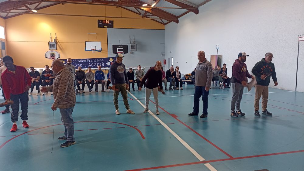 Rencontre Amicale au Championnat de Quilles à Abos